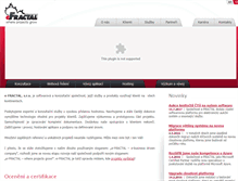 Tablet Screenshot of efractal.cz